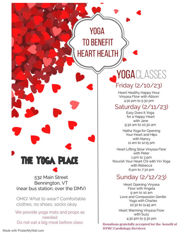 Past Events - The Yoga Place - Bennington, VT